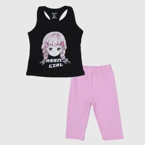 Ashio Girl Sleeveless Pajama