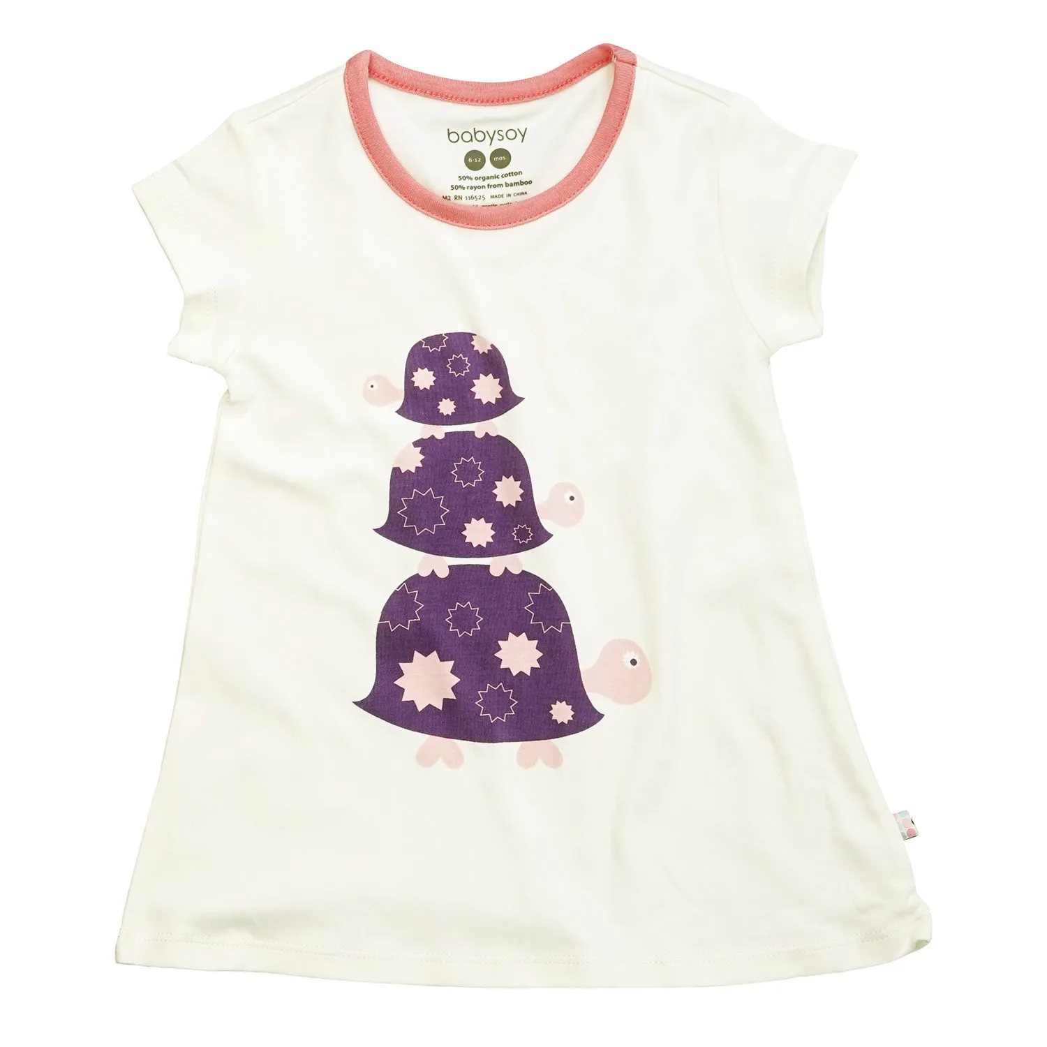 Baby Girl Animal Print A-line Tee