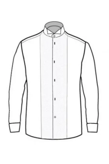 Bib Tuxedo Shirt