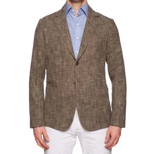 BOGLIOLI Milano "67" Khaki Wool-Cotton 4 Button Unlined Jacket EU M NEW US 40