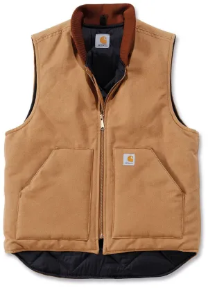 Carhartt Duck Arctic Quilt Lined Vest, light brown