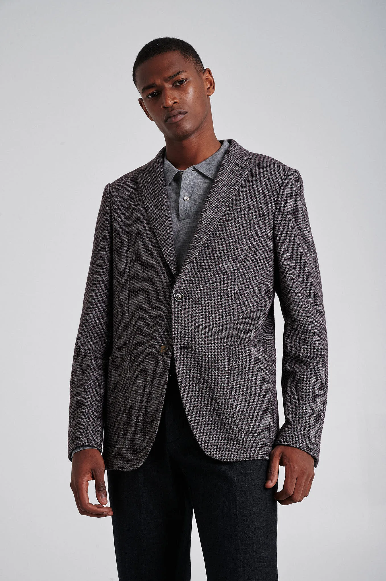 Deconstructed Comfy Jersey Blazer