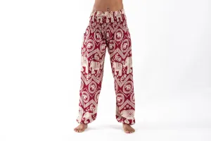 Imperial Elephant Men's Elephant Pants in Red