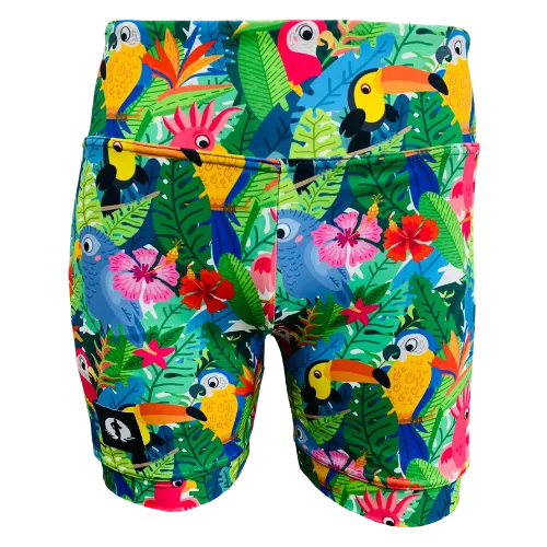 Kids High Waist Funky Pants - Fowl Play