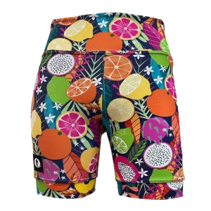 Kids High Waist Funky Pants - Fruity