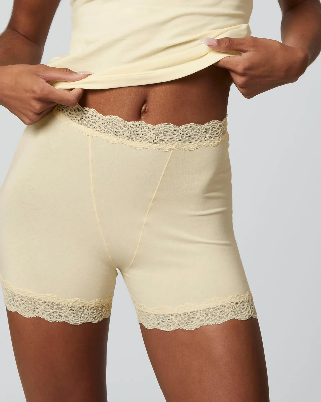 Lacy Cotton Shortie