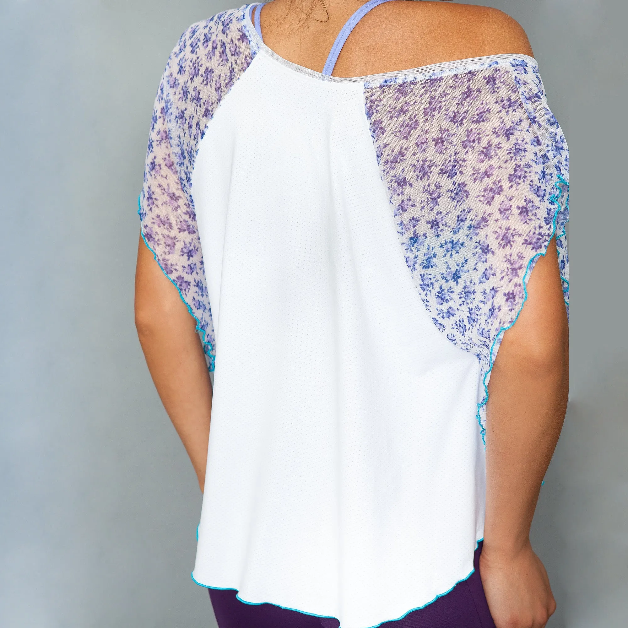 Lavender Field Circle Top