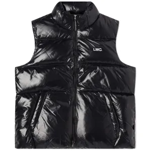 Lmc Og Glossy Duck Down Vest, black