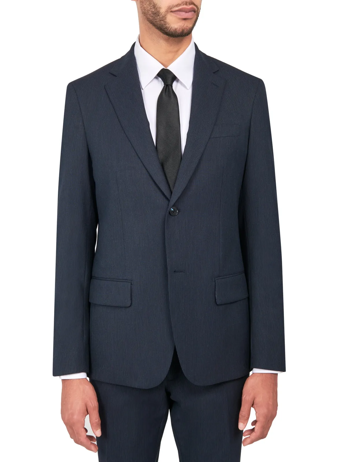 Pinstripe Tailored Suit