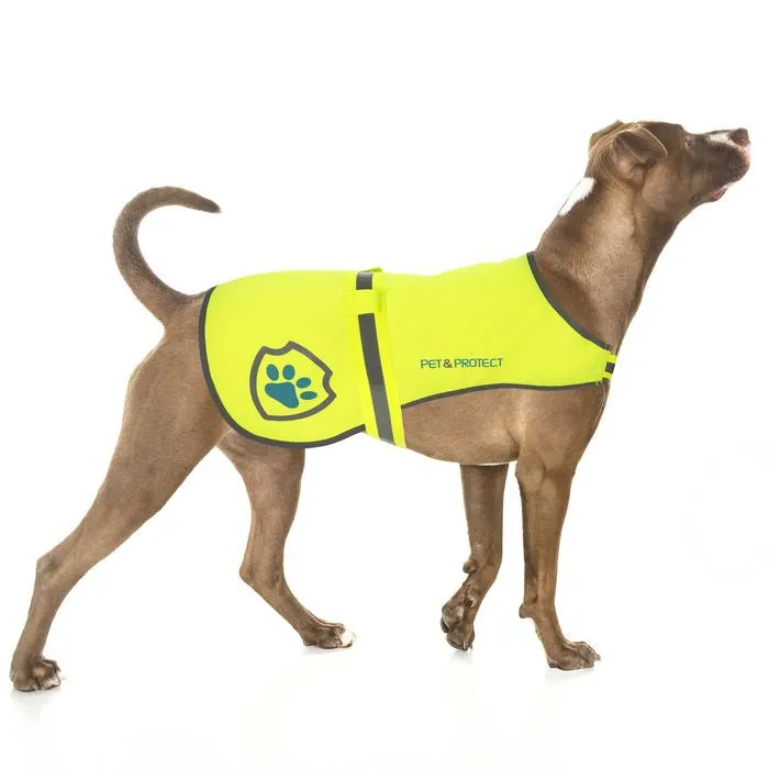 Reflective Dog Safety Vests – Yellow