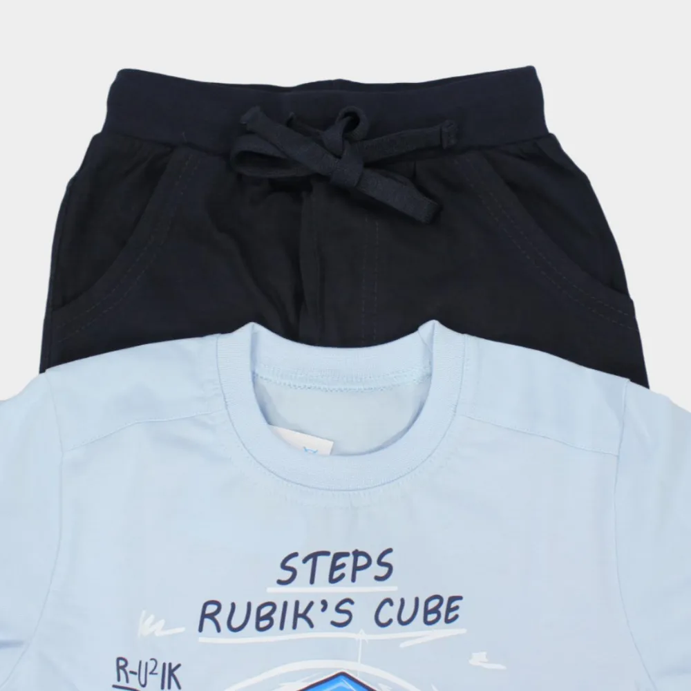 Rubik Cube Long-Sleeved Pajama