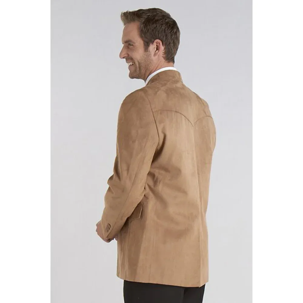 Sidran Circle Small Men's Houston Microsuede Camel Sport Coat