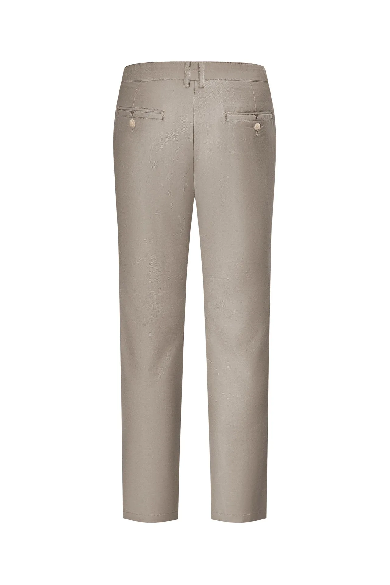 Soft Cotton Rich Stretch Casual Pants in Extra Slim Fit