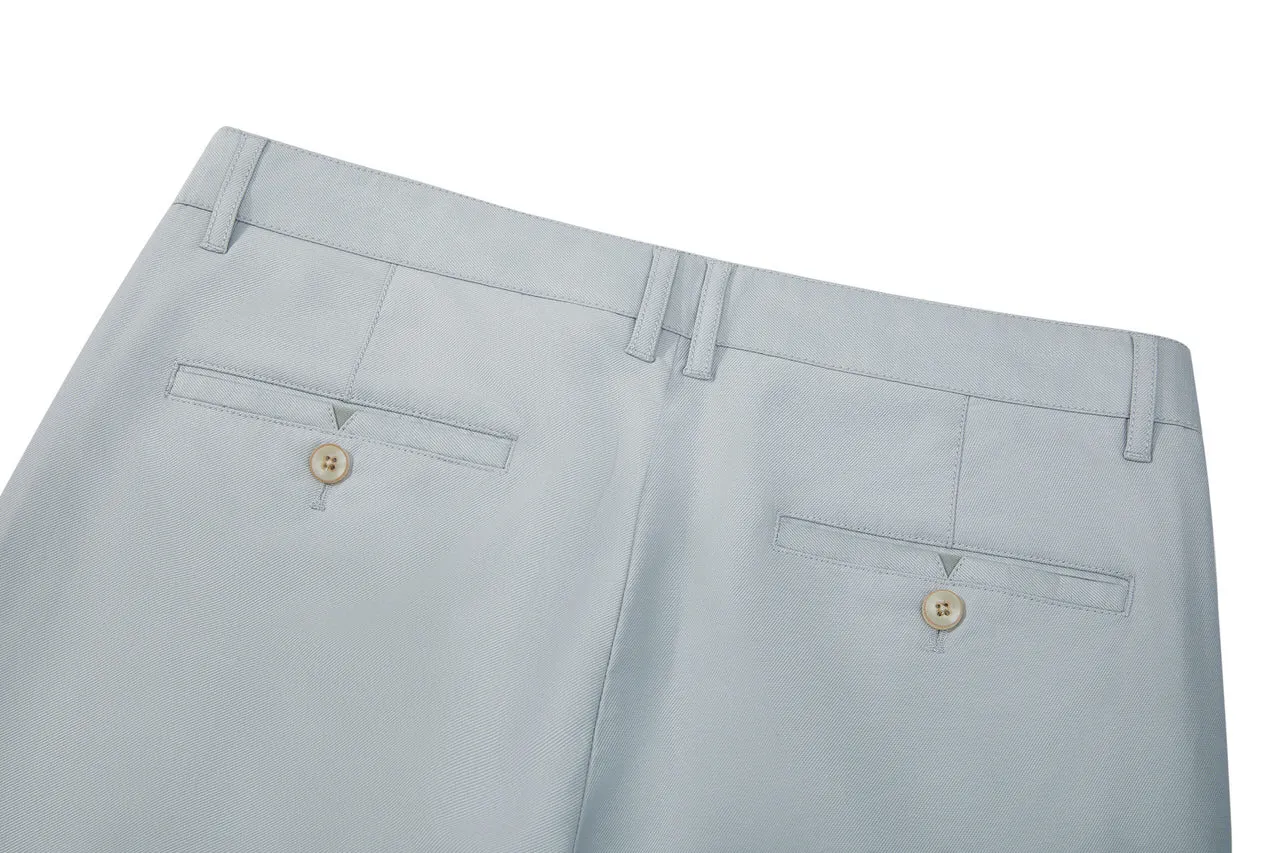 Soft Cotton Rich Stretch Casual Pants in Extra Slim Fit