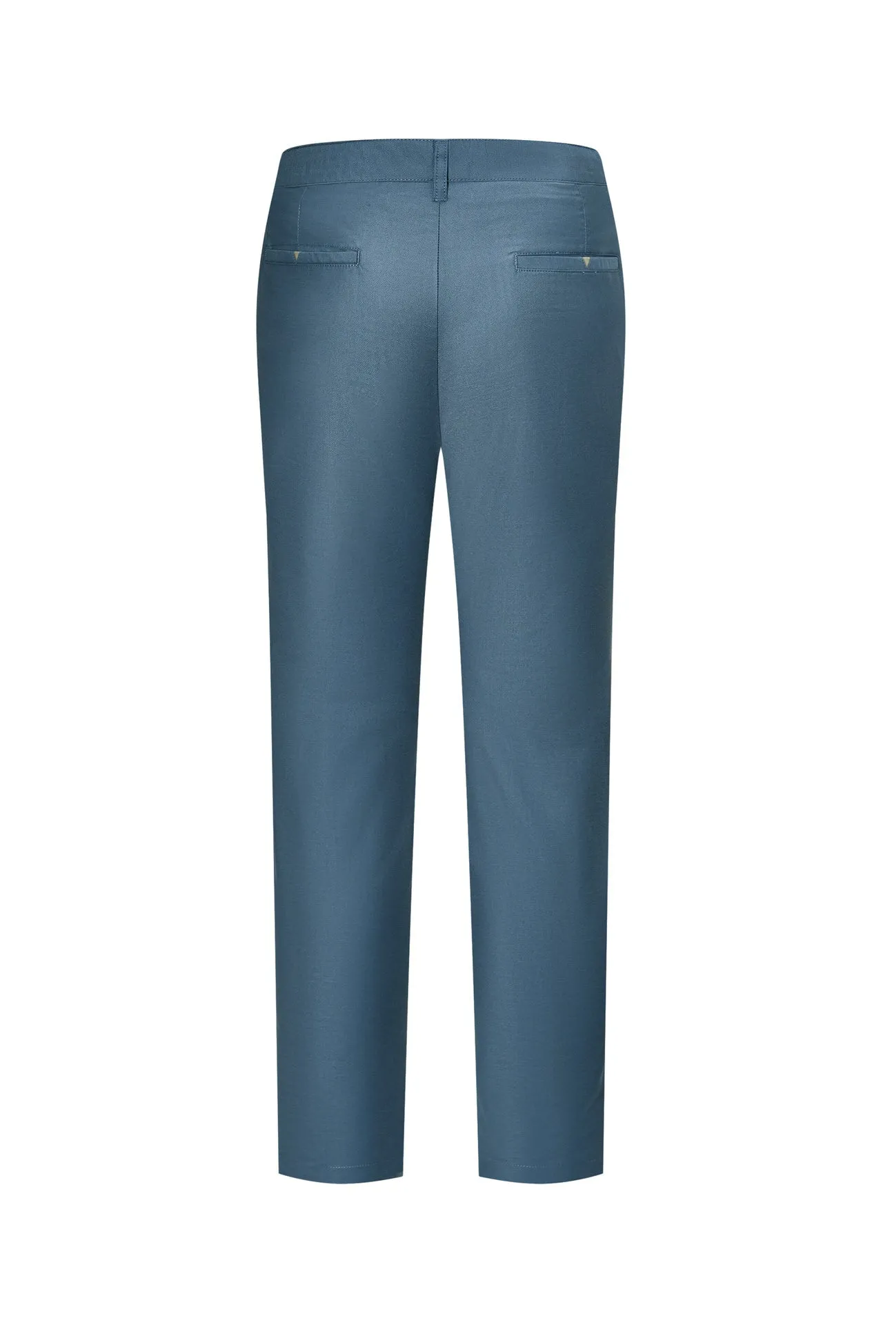 Soft Cotton Rich Stretch Casual Pants in Slim Tapered Fit