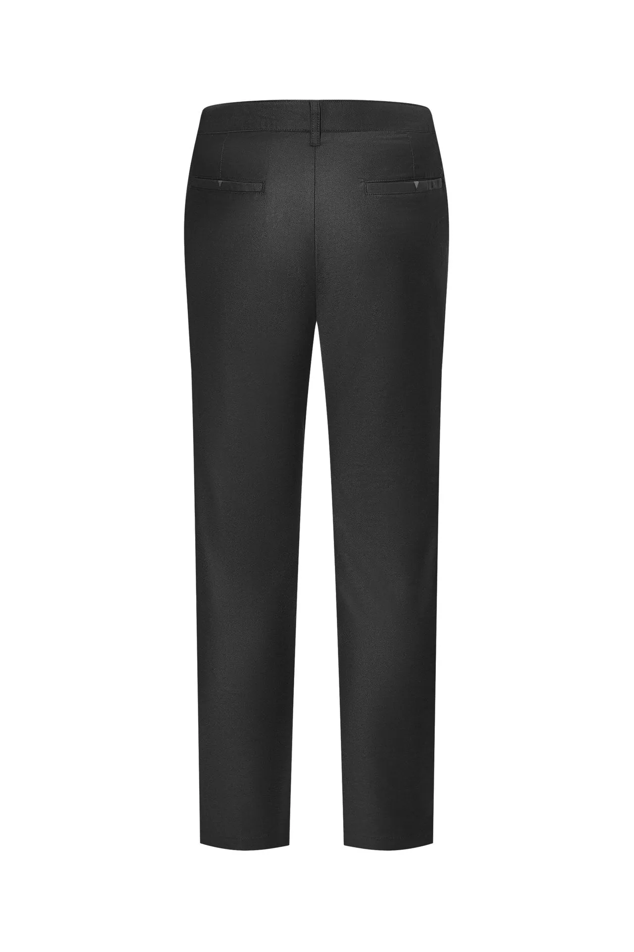 Soft Cotton Rich Stretch Casual Pants in Slim Tapered Fit