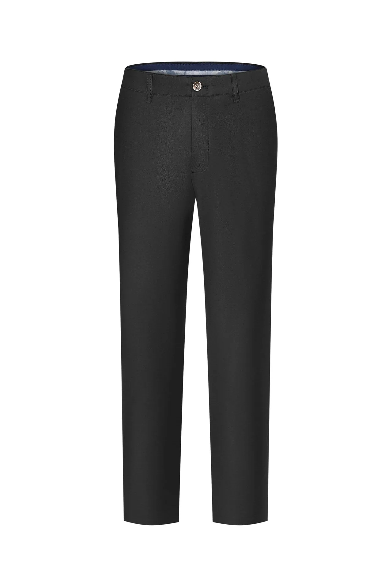 Soft Cotton Rich Stretch Casual Pants in Slim Tapered Fit