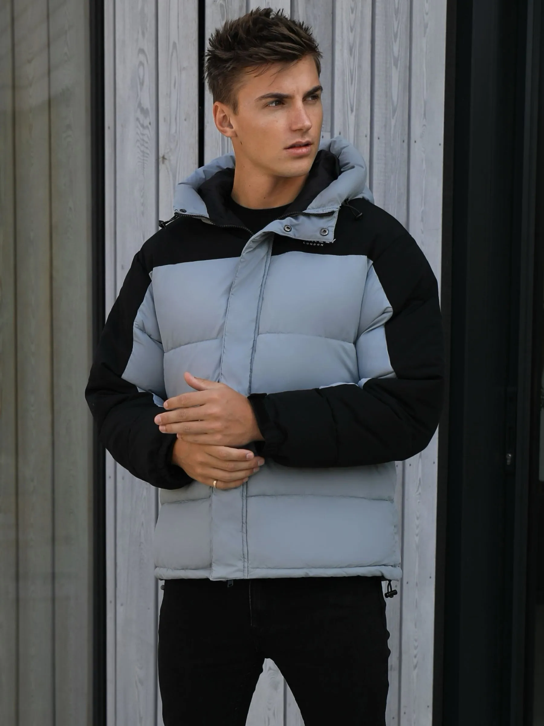 Tampa Puffer Coat - Grey