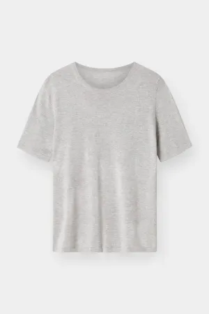 THE CLASSIC TEE - GREY MELANGE