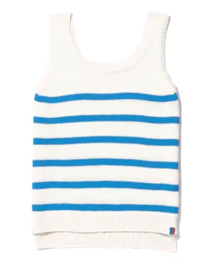 The Gio Tank (Cream/Royal)