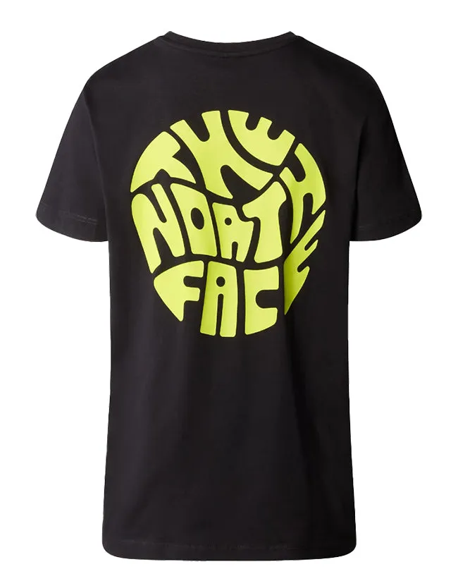 The North Face Womens Festival T Shirt Black Green