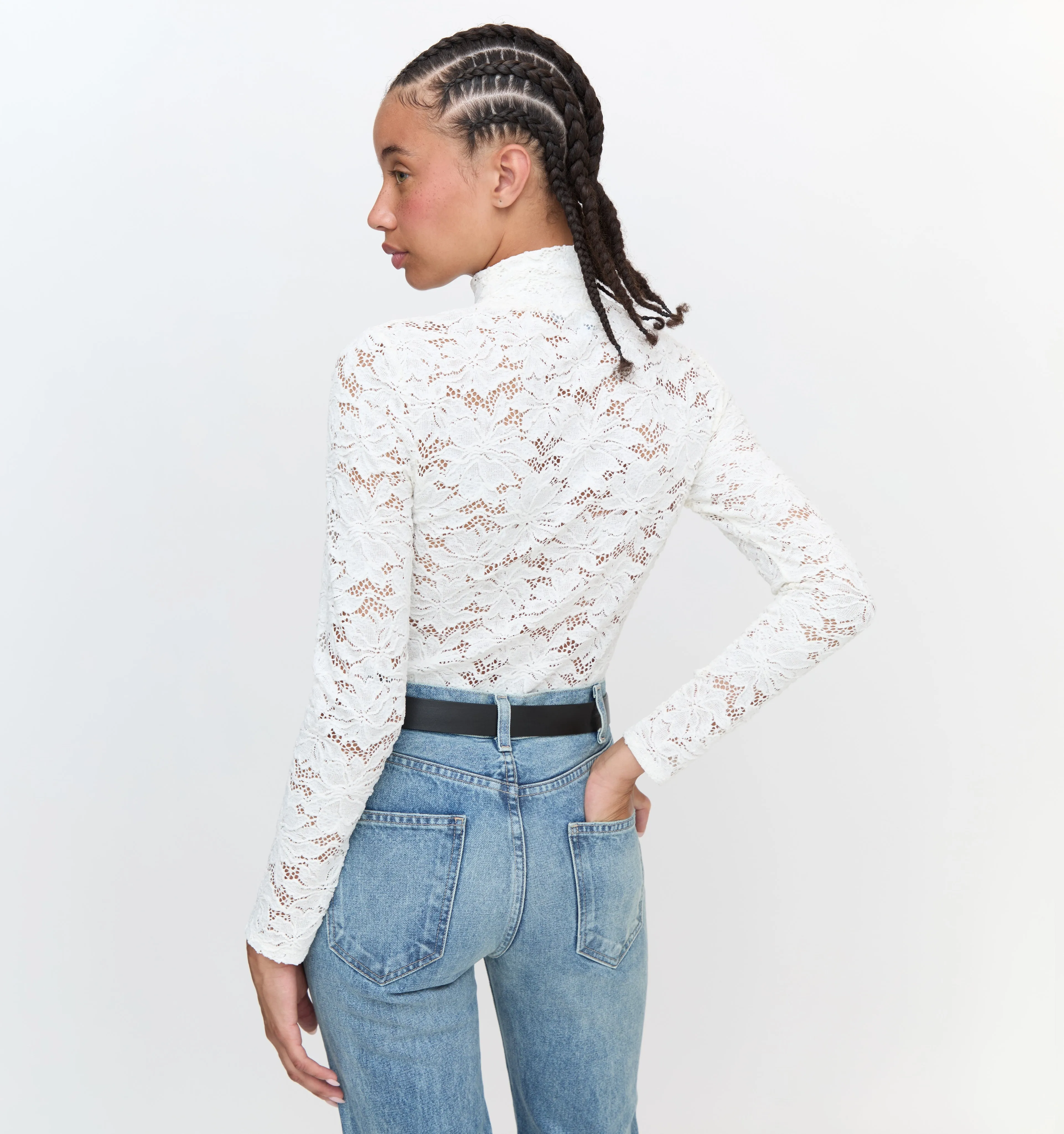 The Pia Top - Ivory