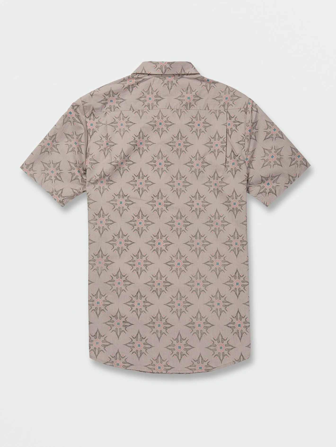 Throwing Star Short Sleeve Shirt - Tower Grey