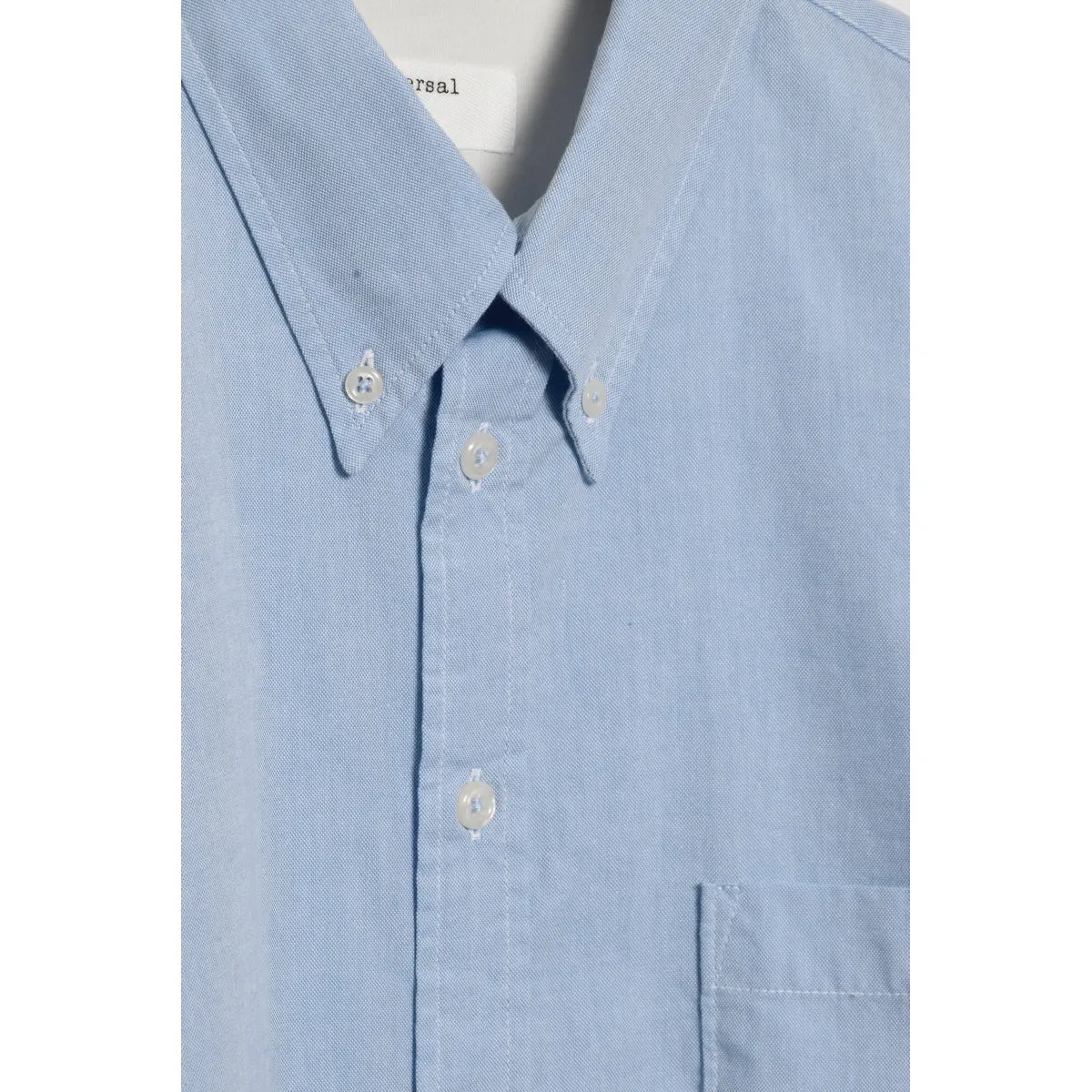 Universal Works Daybrook Shirt 29658 Organic Oxford sky