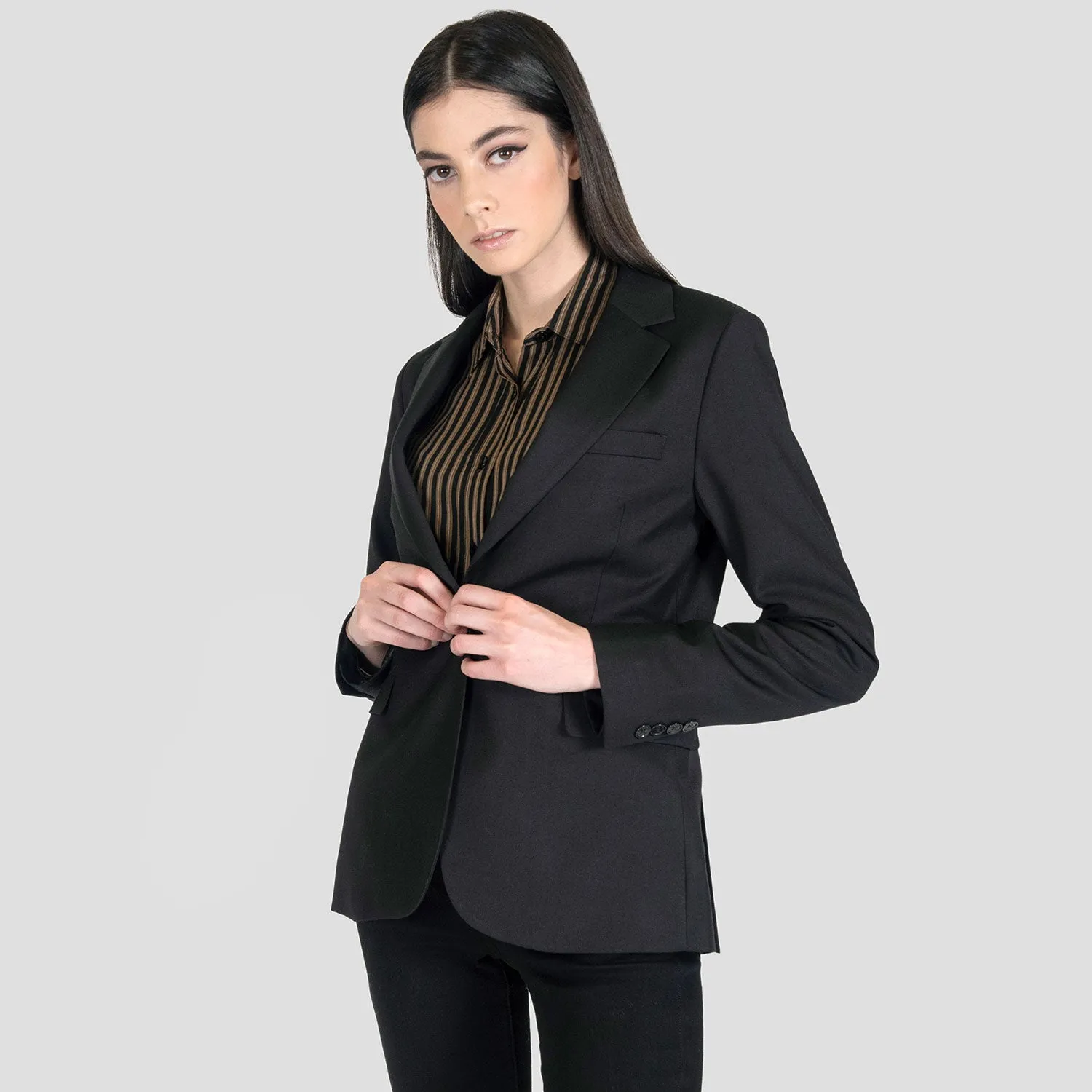 WOMEN'S BILLIE BLAZER - BLACK