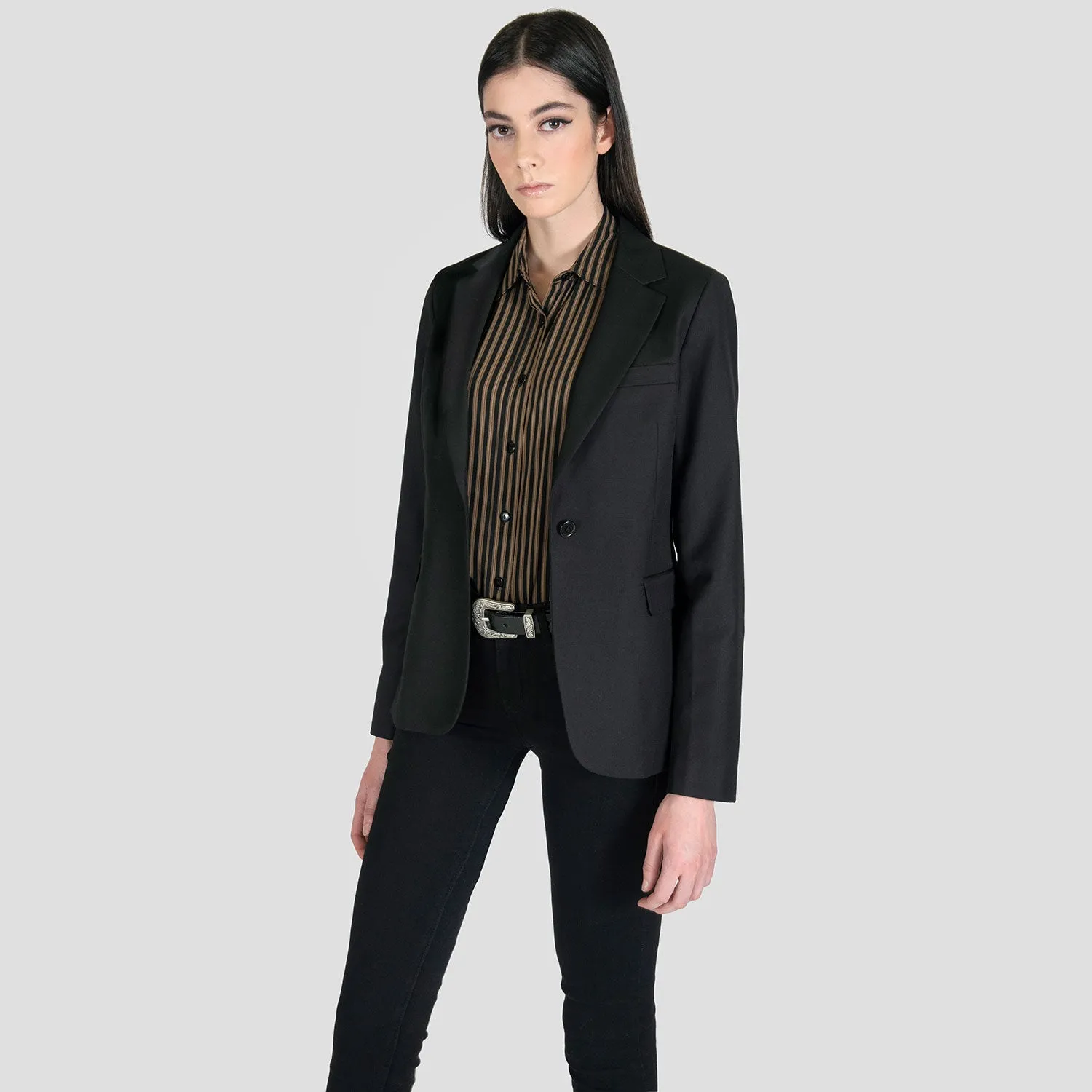 WOMEN'S BILLIE BLAZER - BLACK