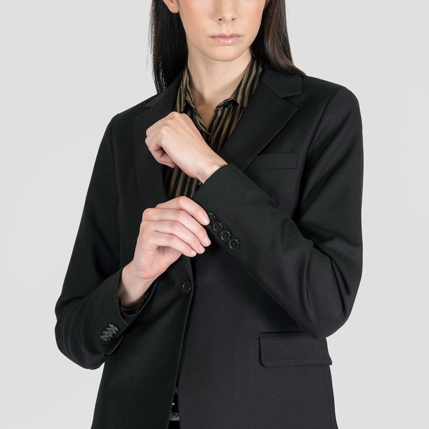 WOMEN'S BILLIE BLAZER - BLACK