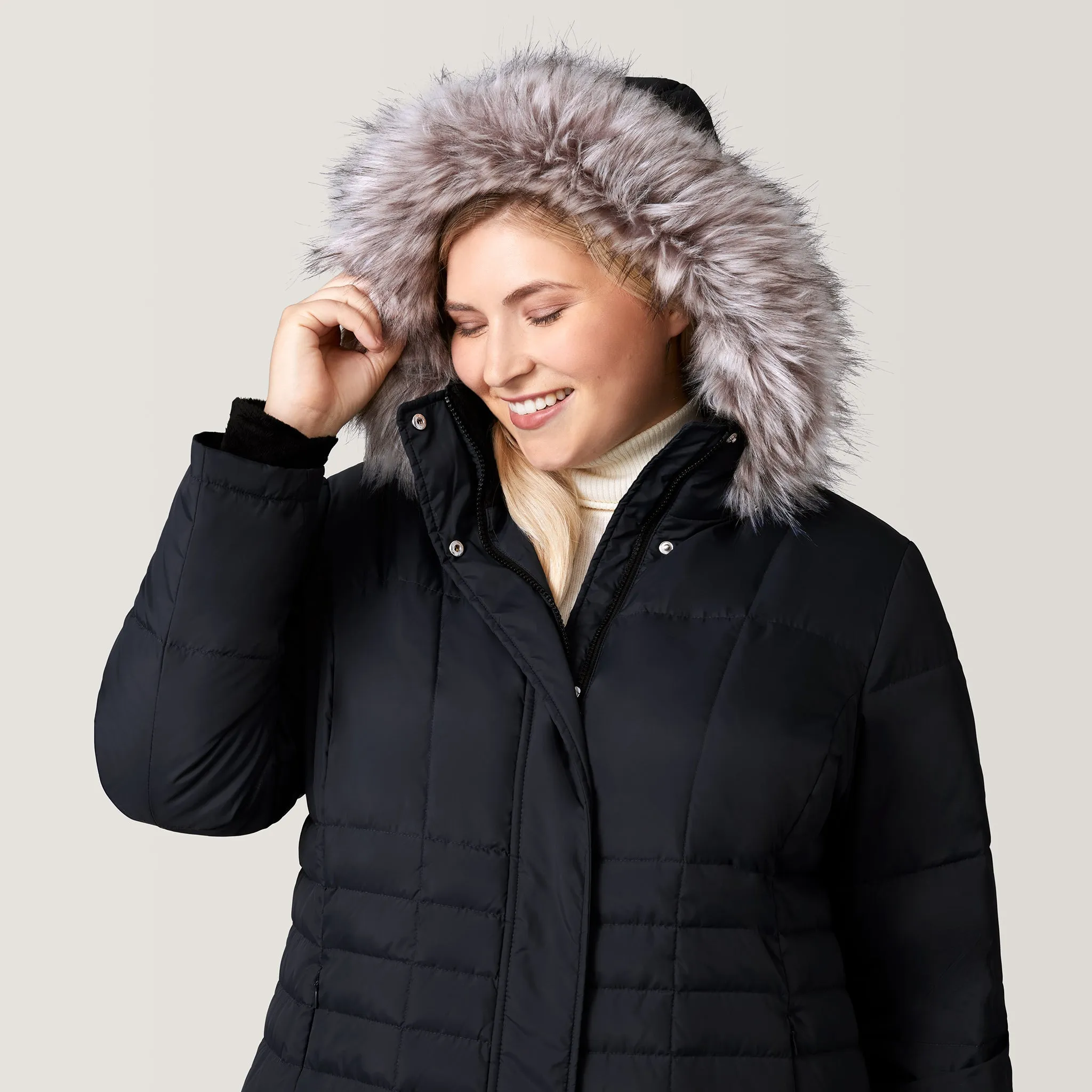 Women's Plus Size Full Length Splendor Down Jacket