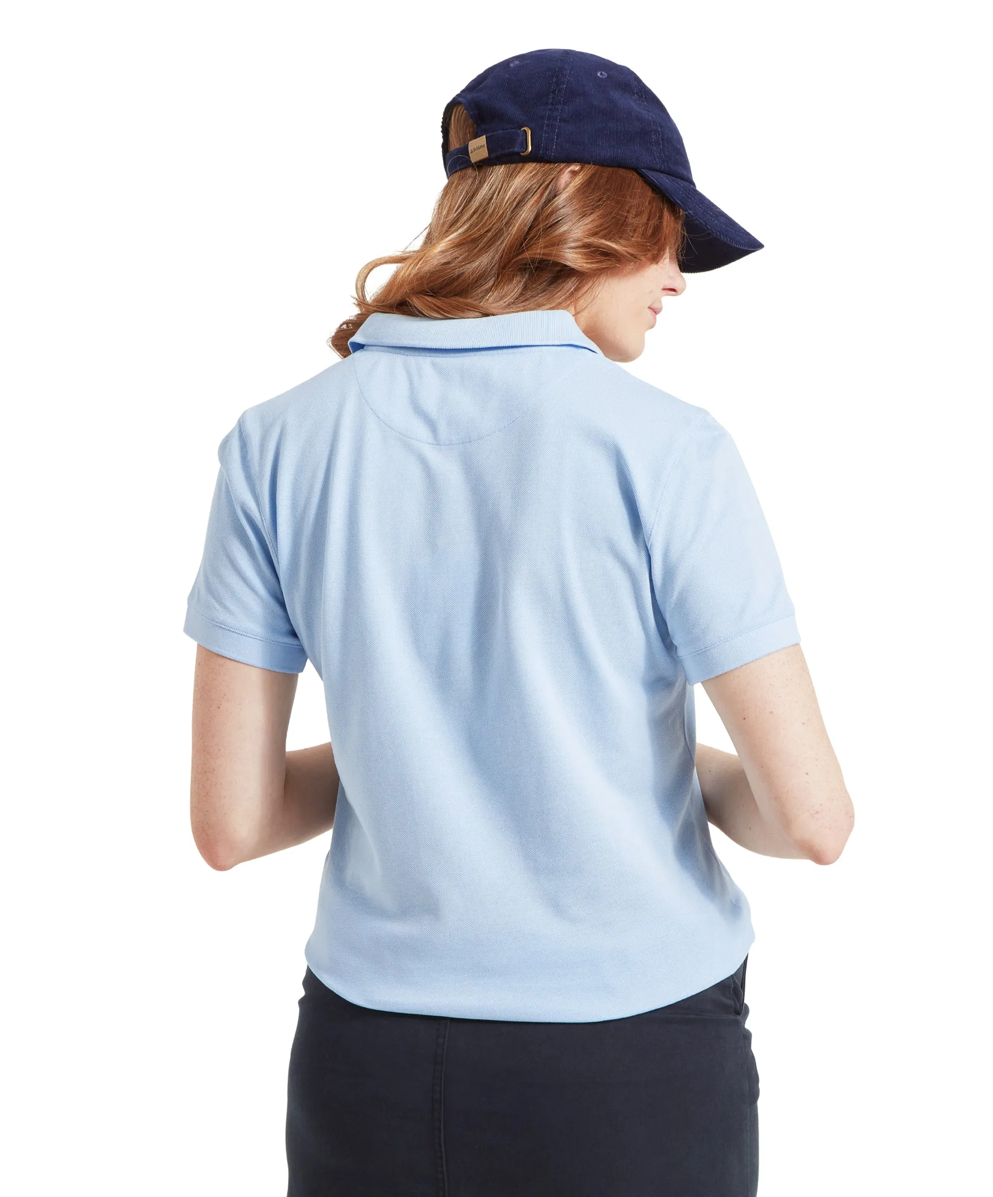 Women's St Ives Polo Shirt - Sky Blue