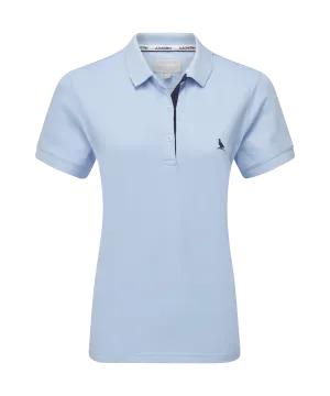 Women's St Ives Polo Shirt - Sky Blue